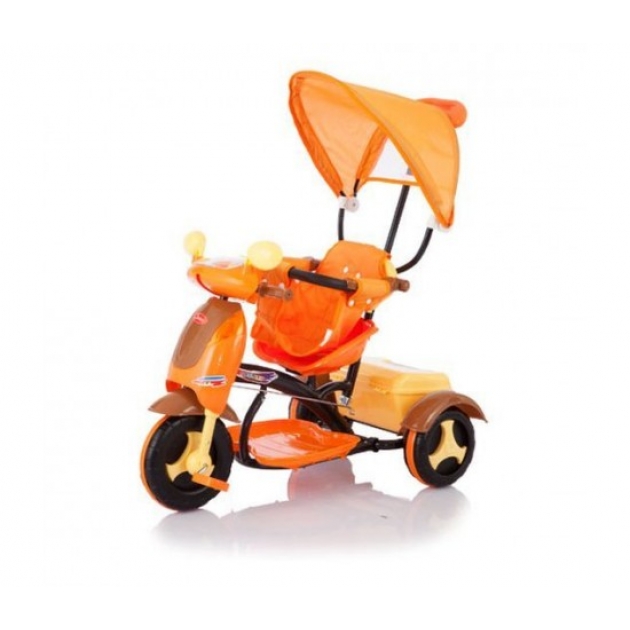 Трехколесный детский велосипед Jetem Formica SB 612 orange\brown\yellow