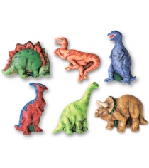 Фигурки на магнитах из формочки 4M Динозавры 00-03514...