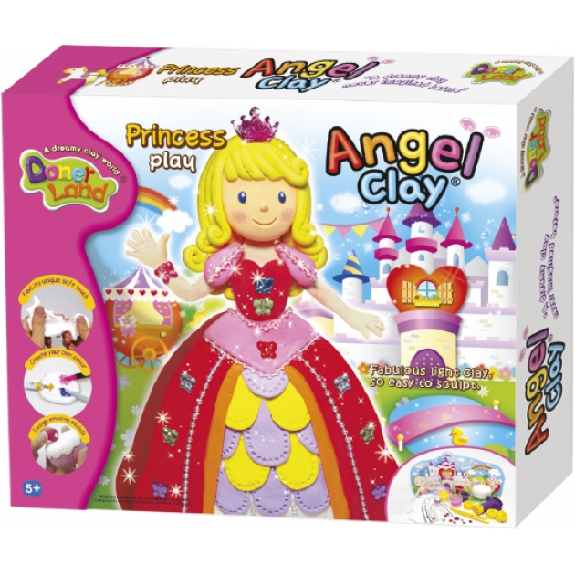 Чудо глина для лепки Angel Clay Принцесса AA16011