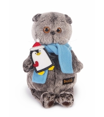 Мягкая игрушка Budi basa Басик в шарфике с пингвином ks19-072...