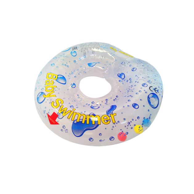 Круг прозрачный полноцветный внутри погремушка BabySwimmer