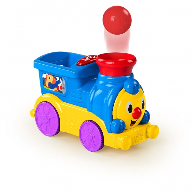 Интерактивная игрушка веселый паровозик с мячиками звук Bright Starts 10308