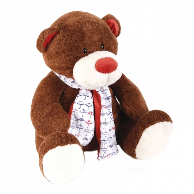Мягкая игрушка медвежонок тимоша коричневый 28 см 42 120168