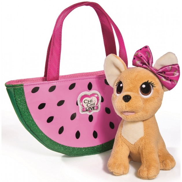 Мягкая игрушка Simba Chi Chi Love фруктовая мода с сумочкой 5893116