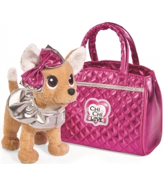 Мягкая игрушка Simba Chi Chi Love Гламур с розовой сумочкой и бантом 5893125...
