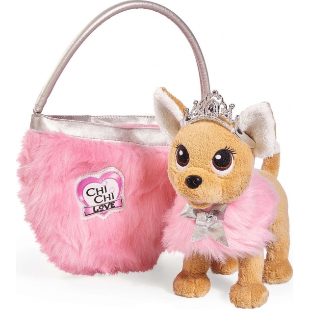 Мягкая игрушка Simba Chi Chi Love принцесса с пушистой сумкой 5893126