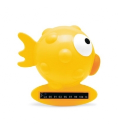 Термометр для воды Chicco Рыба-Шар желтый