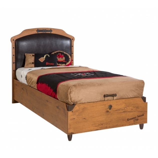 Кровать с подьемным механизмом Cilek Black Pirate 200 на 100 см 20.13.1706.00