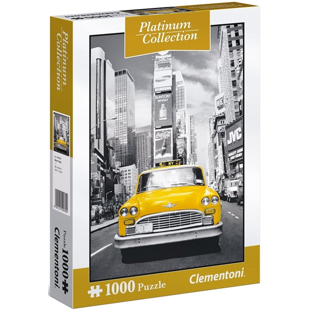 Пазл Clementoni Платиновая коллекция Нью-Йорк 1000 элементов 39398