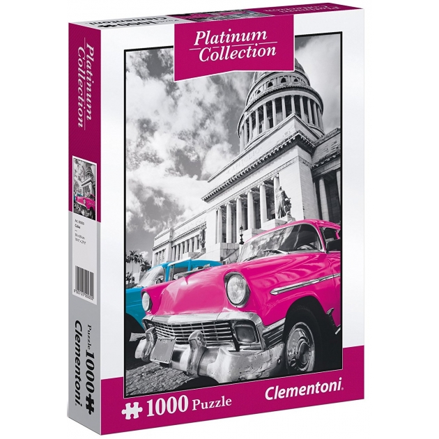 Пазл Clementoni Платиновая коллекция Куба 1000 элементов 39400
