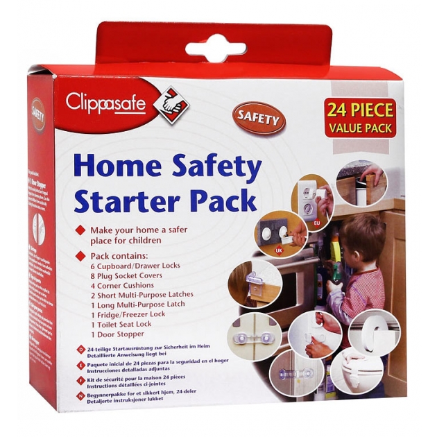 Набор для безопасности детей в доме 24 предмета Clippasafe CL90