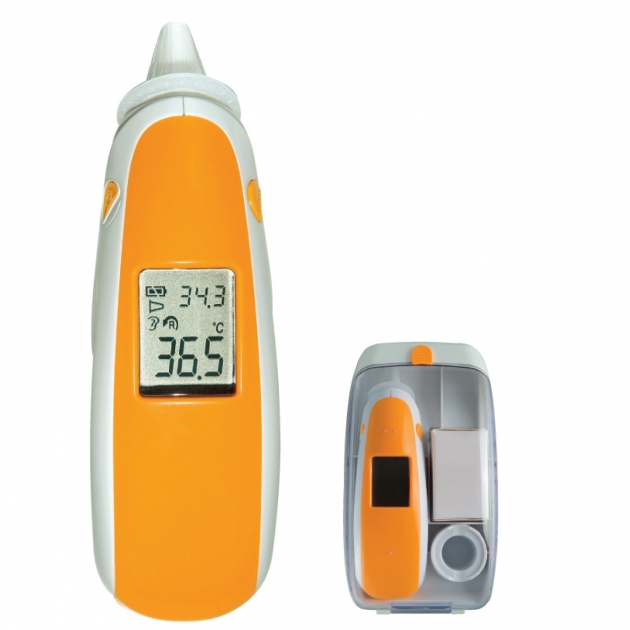 Детский термометр инфракрасный электронный ушной Combi 396201