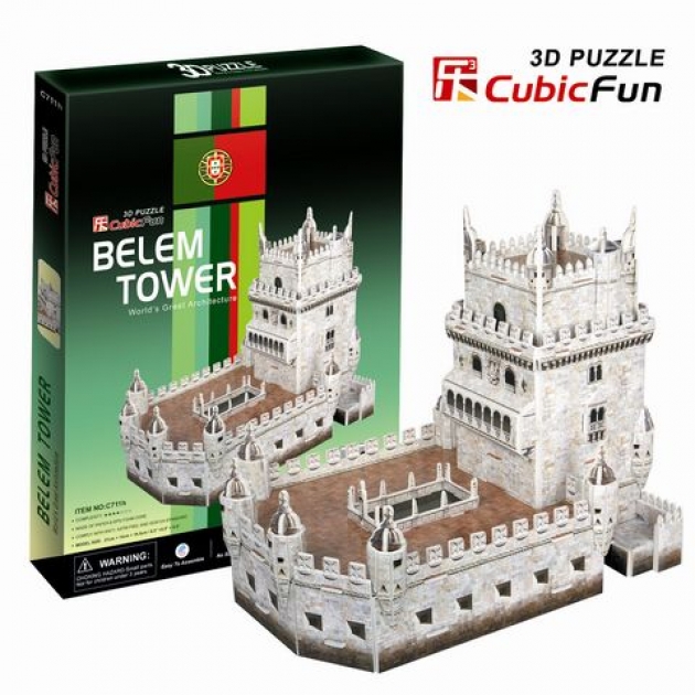 Игрушка  Башня Белен (Португалия)C711h