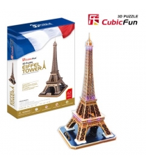 3D Пазл Cubic Fun Эйфелева Башня (Франция) MC091h