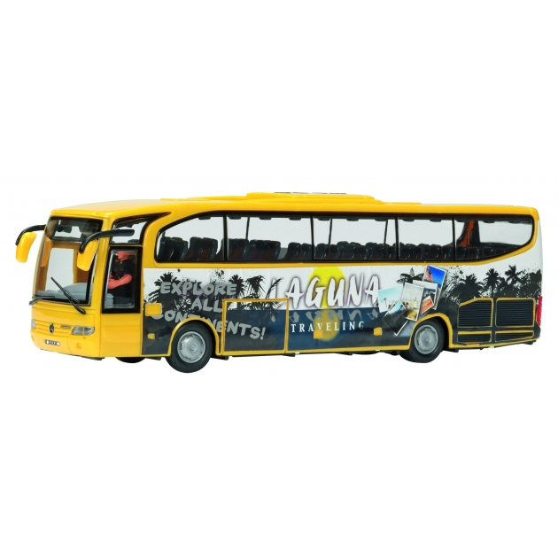 Автобус Dickie Euro Traveller желтый 27 см 3314826