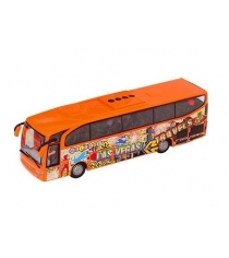 Автобус Dickie Euro Traveller оранжевый 27 см 3314826