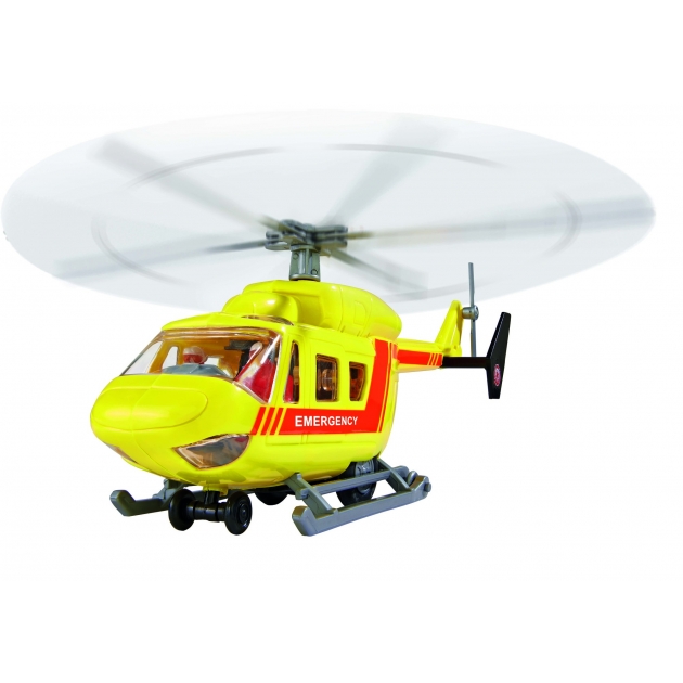 Игрушка вертолет Dickie Air Rescue 26 см инерционный желтый 3564966