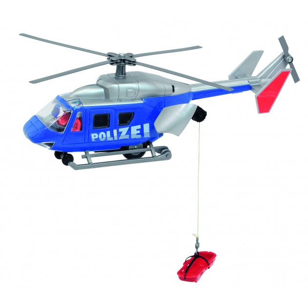 Вертолет полицейский Dickie Air Rescue 26 см инерционный синий 3564966
