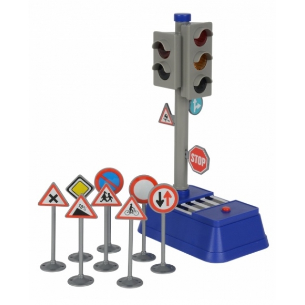Игровой набор Dickie Светофор и дорожные знаки 3741001