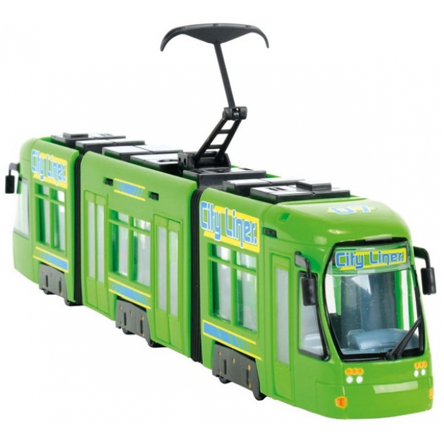 Городской трамвай Dickie 3829000 зеленый