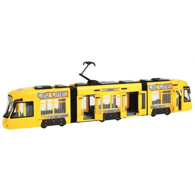 Городской трамвай Dickie 3829000 желтый