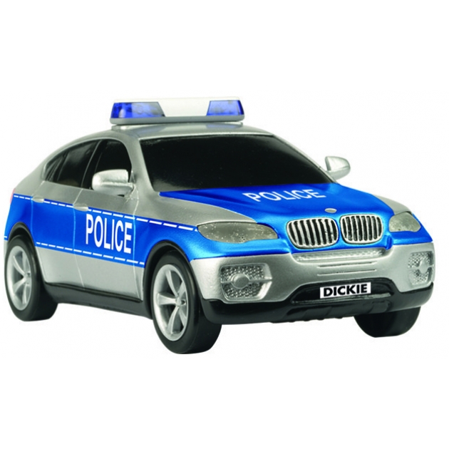 Полицейский внедорожник Dickie BMW X6 со светом и звуками 3353056