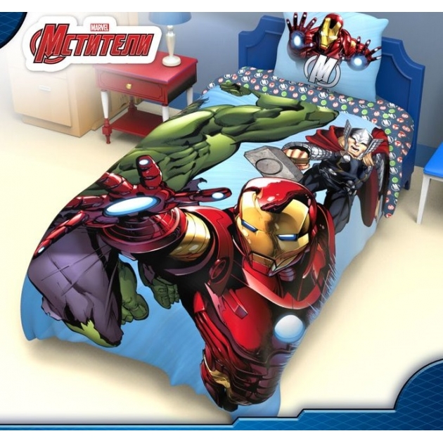 Детское постельное белье Marvel Команда Мстители