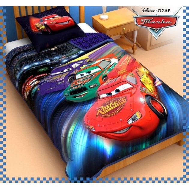 Детское одеяло панно Disney Тачки 1153108