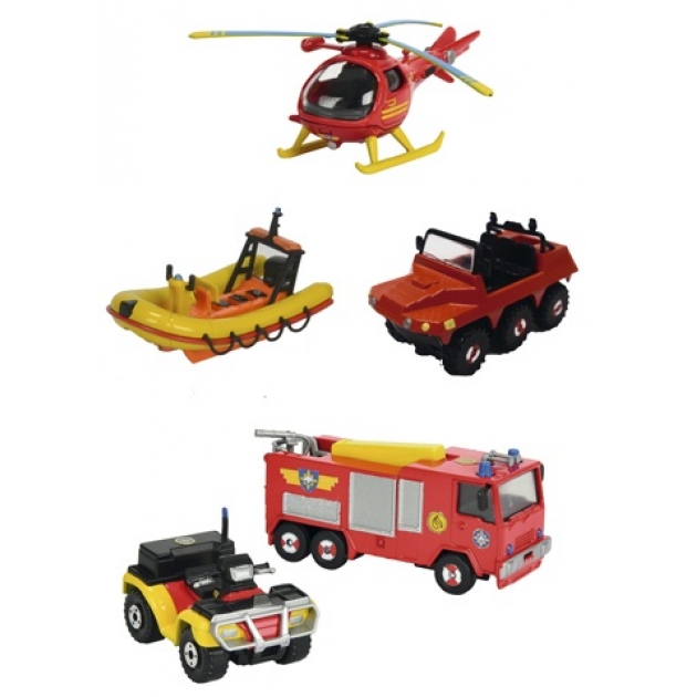 Dickie Toys Пожарный Сэм Служебный транспорт (203099625)