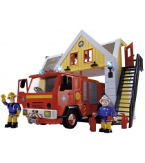 Игровой набор Simba Пожарный Сэм Пожарная станция со звуком и светом 9251062...