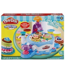 Детский пластилин play doh игровой набор фабрика тортиков hasbro хасбро 24373h...