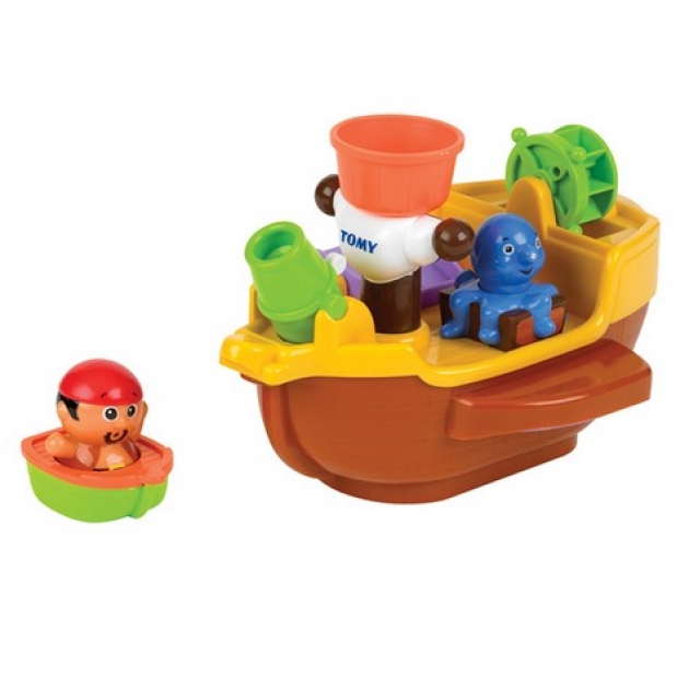 Игрушка для ванной Tomy Пиратский корабль 71602