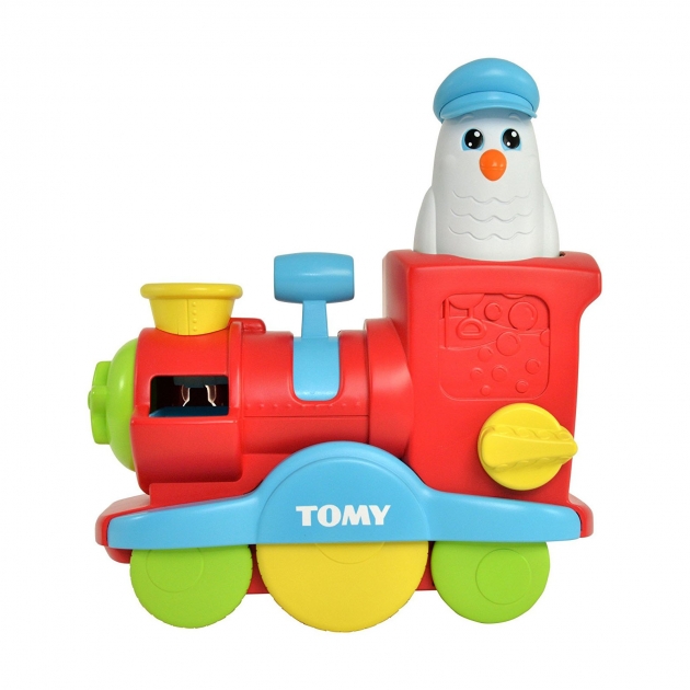 Игрушка для ванны веселый паровозик Tomy E72549