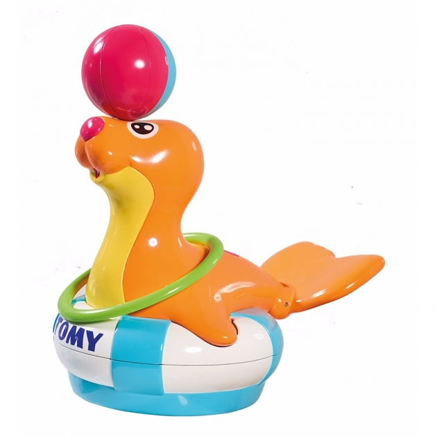 Игрушка для ванны морской котик сэнди Tomy E72609