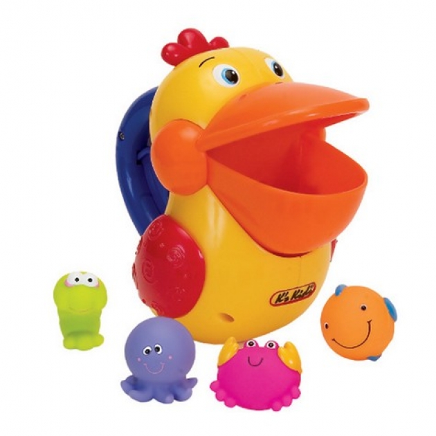 Игрушка для ванной K's Kids Голодный пеликан KA422