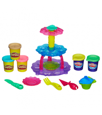 Детский пластилин play doh игровой набор башня из кексов a5144e24