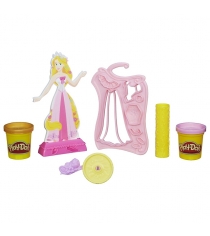 Детский пластилин play doh набор игровой дизайнер платьев принцесс дисней рапунц...