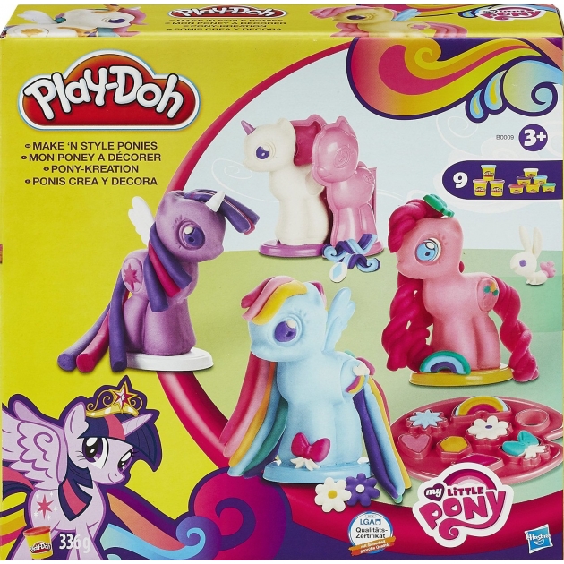 Набор для лепки Play-Doh Создай любимую Пони от 3 лет