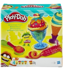 Игровой набор пластилина Hasbro Play Doh Инструменты мороженщика B1857EU4...