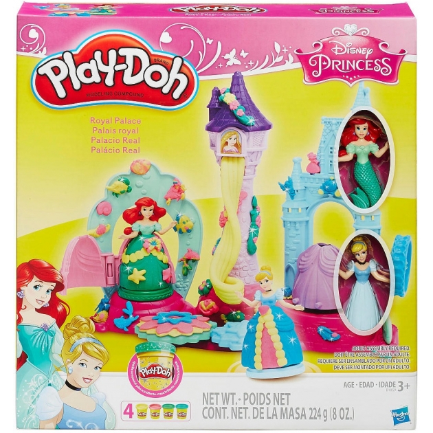 Игровой набор пластилина Hasbro Play Doh Замок Принцесс B1859