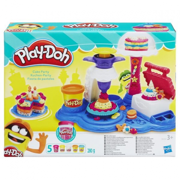 Игровой набор пластилина Hasbro Play Doh Сладкая вечеринка B3399