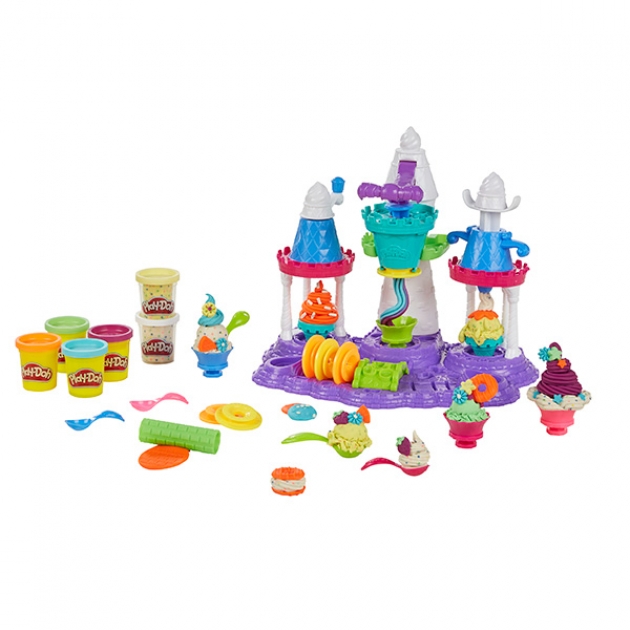 Детский пластилин Play Doh Замок мороженого B5523