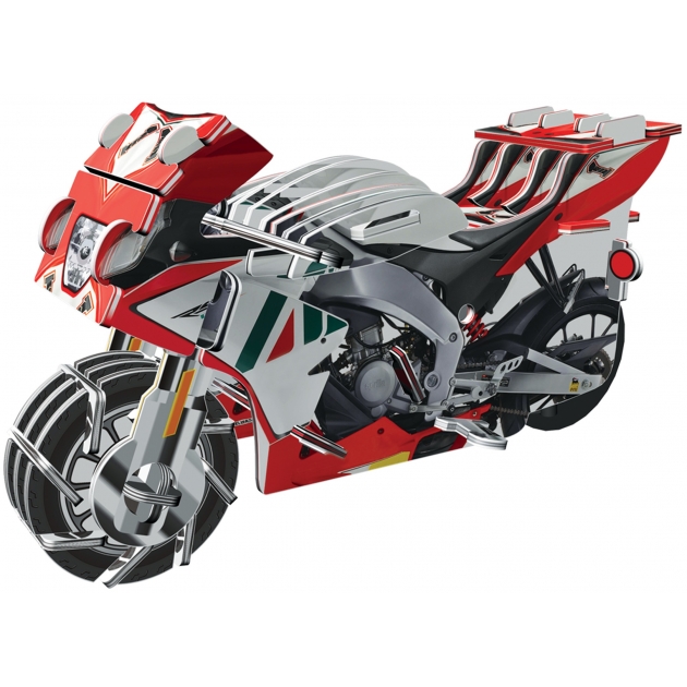3D Пазл IQ Puzzle Мотоцикл RGV-250 инерционный