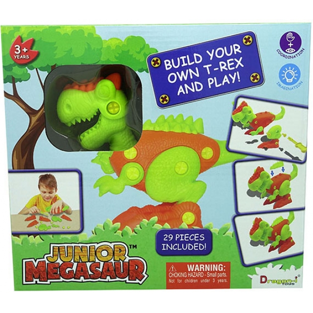 Игровой набор Junior Megasaur Собери динозавра 16918 