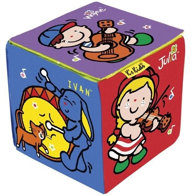 Развивающая мягкая игрушка K's Kids Музыкальный кубик KA664