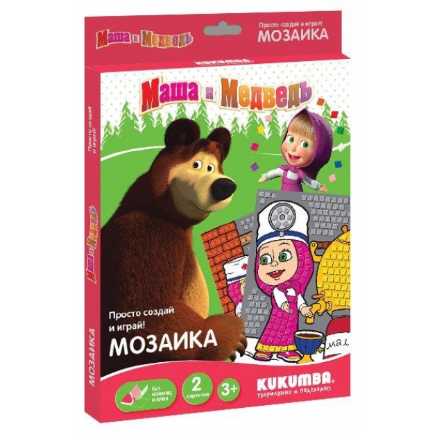 Мозаика Kukumba маша и медведь 102013