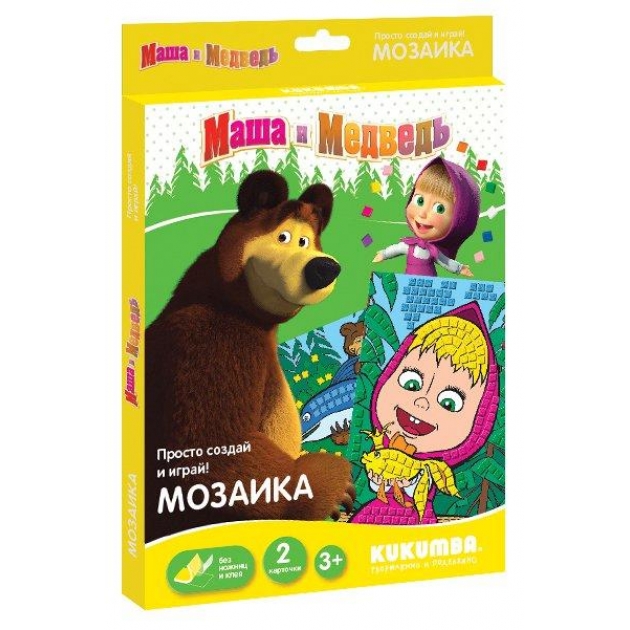 Мозаика Kukumba маша и медведь 3 42013