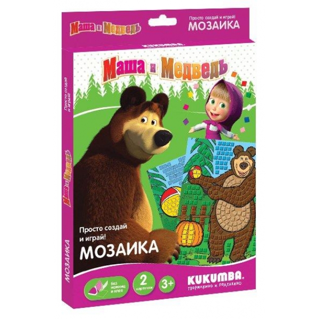 Мозаика Kukumba маша и медведь 9 92013