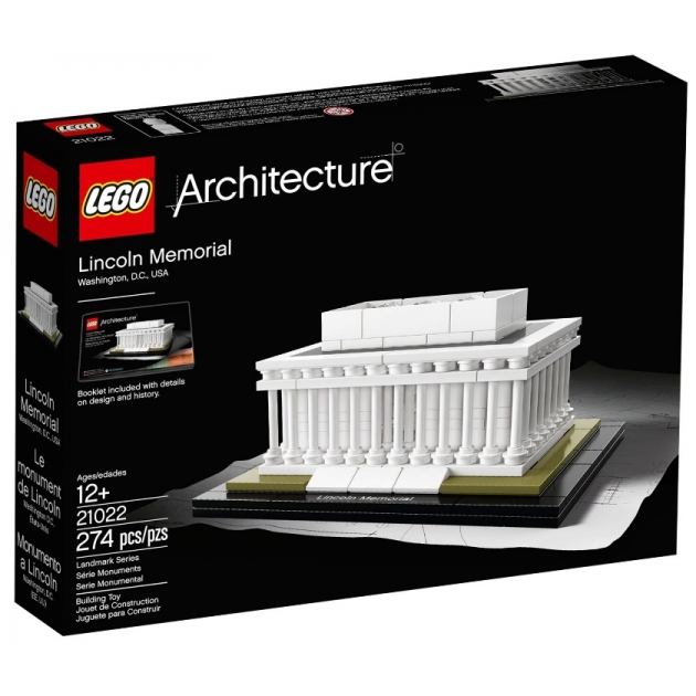 Конструктор Lego Architecture Мемориал Линкольна 21022