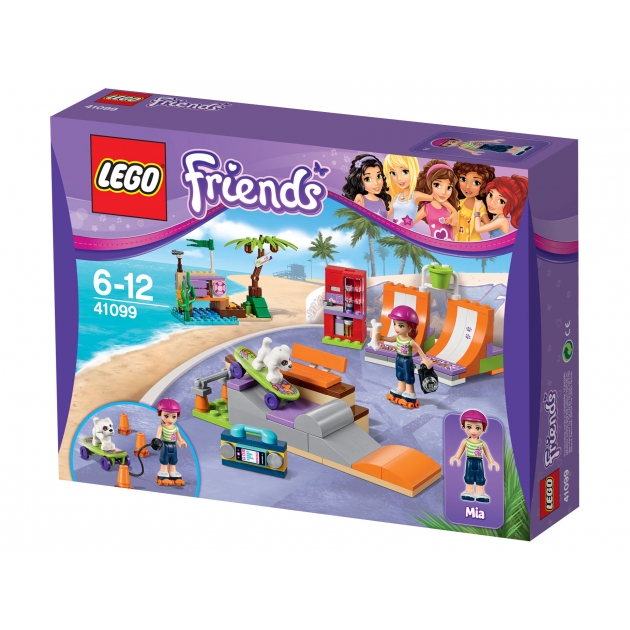 Lego Friends Скейт парк 41099